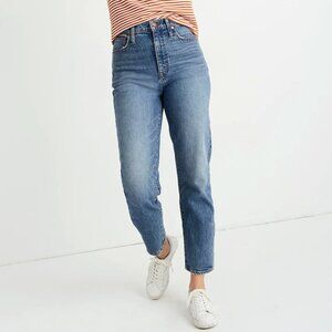 Madewell Classic Straight High Rise Stretch Light-Medium Wash Jeans size 26